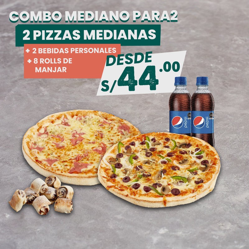 Combo Mediano Para 2